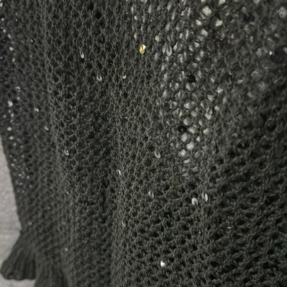 Faded Glory Knit Black Vest - Picture 7 of 7